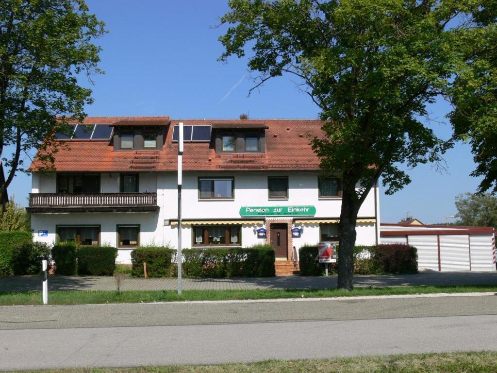 Pension Zur Einkehr Allersberg Buitenkant foto